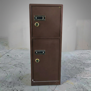 Caja fuerte con huella dactilar y cerradura electrónica de acero - caja fuerte digital de lujo para oficina en casa, caja fuerte doméstica de tamaño mediano - Product Image 2