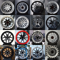 Jantes en alliage forgé à 3 pièces, 18-26 pouces, à déport profond, finition dorée, 5 branches classiques, compatibles Benz BMW C8 5x120 5x130 5x114.3