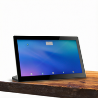 Tablette Android 10,1 pouces avec support en L, lecteur multimédia commercial pour commandes, 3G 4G LTE Quad Core pour restaurants et hôtels