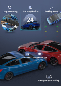 กล้องติดรถยนต์ Redtiger Wifi Dual Mirror Dash Cam หน้า-หลัง ความละเอียด 4k กล้องติดรถยนต์แบบกระจกมองหลังคู่ - Product Image 4