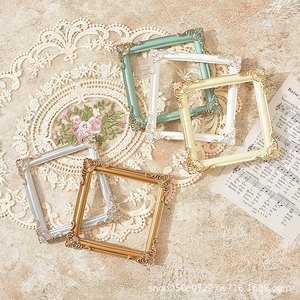 Photo <b>Frame</b> Square Synthetic Resins Lightweight European Style Decoration For Dormitories And Guesthouses - Product Image 1