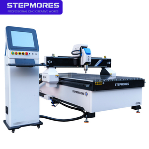 Machine de fraisage CNC 3 axes 1325 à prix abordable, 1300*2500mm (4*8ft), pour le bois, avec NC <span class=keywords><strong>Studio</strong></span> Syntec, pour la découpe et la gravure du bois - Product Image 5