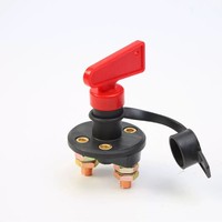 Interrupteur de déconnexion de batterie haute intensité 12V 24V pour pièces intérieures de véhicules ABS + Cuivre Marine Auto ATV Haitian