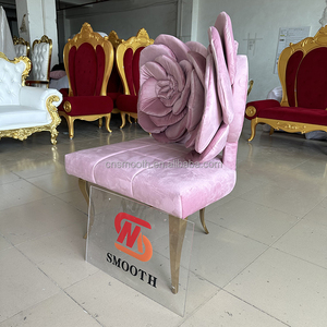 SMOOTH Rose Back Boda Eventos Sofá Decoración <span class=keywords><strong>Amor</strong></span> Asiento Sofá Todos los colores disponibles Novia y novio Boda Escenario Sofás - Product Image 3