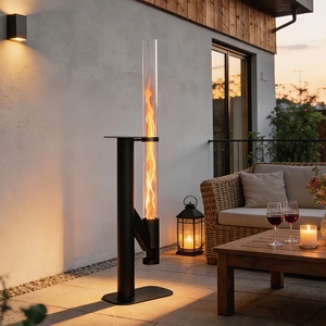 High Quality Modern Style Standing Outdoor <strong>Heater</strong> Pellet Patio <strong>Heater</strong> <strong>Rocket</strong> Stove With a <strong>small</strong> Desktop - Product Image 6
