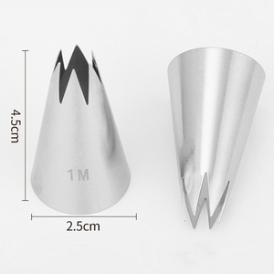 Tùy chỉnh kích thước bánh kẹo đường ống lời khuyên Nga Kem đóng băng đường ống vòi phun cupcake trang trí lời khuyên cho bánh/cupcake trang trí - Product Image 5