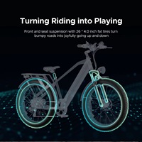 Vélo électrique hybride Engwe E26 7 vitesses avec écran LCD, 250W, 26 pouces, pneus larges, pour trekking, 48V 16Ah, modèle E26 ST, cadre bas, stock UE, US, STO