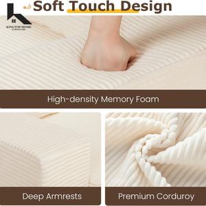 Canapé compressé extensible et pliable, meubles doux pour <span class=keywords><strong>la</strong></span> maison, salon, <span class=keywords><strong>chambre</strong></span> à louer, salle à manger, hôtel - Product Image 4