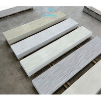 Meilleures ventes : Dalle de surface solide en acrylique de qualité supérieure, type pierre artificielle, avec granulats de type Cougar, épaisseur 12 mm, aspect marbre, pour plan de travail de cuisine