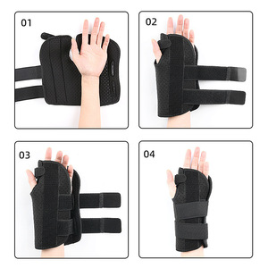 <span class=keywords><strong>La</strong></span> tutore per polso regolabile supporta <span class=keywords><strong>la</strong></span> pressione e <span class=keywords><strong>la</strong></span> fascia avvolgente regolabile protegge il palmo - Product Image 5