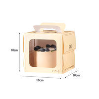 Vente en gros personnalisée de boîtes à gâteaux uniques de 6 pouces, adaptées aux anniversaires, aux fêtes de cadeaux Autres boîtes à gâteaux usagées en gros