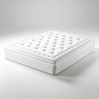 Matelas à ressorts Bonin sur mesure avec isolation des mouvements et tissu tricoté durable pour appartement de luxe