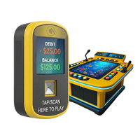 Lecteur de cartes RFID Zah Factory, système de paiement sans espèces, terminal de paiement par carte, Wifi pour les centres de jeux d'arcade à monnayeur