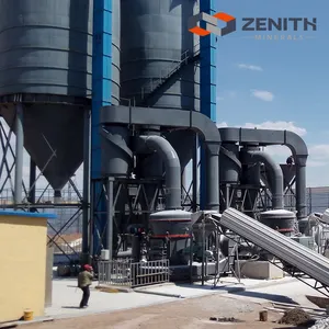 Zenith Hot Sale Calcium Carbonate Raymond Mill Mill Mining Powder Machine Stone Grinding Mill