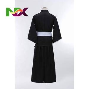 Shinigami / Bleach Rukiya Vêtements COS Vêtements <span class=keywords><strong>Kimono</strong></span> <span class=keywords><strong>japonais</strong></span> Costumes de filles Costume d'anime Bleach <span class=keywords><strong>Cosplay</strong></span> - Product Image 6