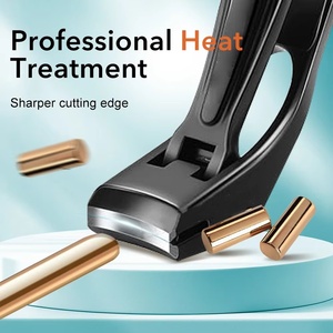 Coupe-<span class=keywords><strong>ongles</strong></span> à tête inclinée (lot de 2) avec récupérateur et lime à <span class=keywords><strong>ongles</strong></span>, <span class=keywords><strong>pour</strong></span> <span class=keywords><strong>ongles</strong></span> épais et grands, avec une large ouverture de mâchoire - Product Image 4
