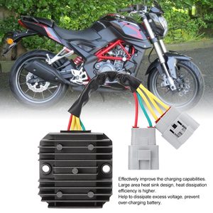 Regulador rectificador de voltaje de motocicleta compatible con <span class=keywords><strong>Benali</strong></span> BN251 TNT25 - Product Image 6
