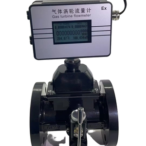 Customizable Stainless Steel Gas <strong>Turbine</strong> <strong>Flowmeter</strong> with OEM Support +/-1.5% Accuracy 0.05~80 Nm/s Flow Rate 1 Year Warranty - Product Image 1