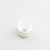 Bouchons compte-gouttes inviolables en plastique de 28mm avec pipette en verre pour bouteille de sirop ambré de 30ml