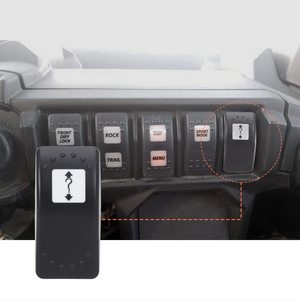 Interruptor Modificado 15A 24V Tipo Barco, Interruptor Combinado de Nylon para Coche, RV, Yate, Autobús, Actualización, Modelo 710002052 - Product Image 1