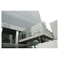 Mur-rideau architectural robuste anti-vent pour immeubles de grande hauteur Orient