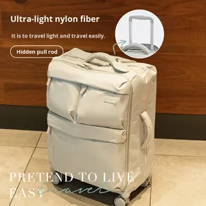 <span class=keywords><strong>Valigia</strong></span> da Viaggio Ultra-Leggera da Donna con Password, 20 Pollici, Rigida, Impermeabile, con Ruote Girevoli - Product Image 2