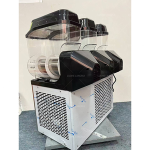 Commerciële Slushie Machine Bevroren Dranken Ijsdrank Slushy Machine 2*12L Grote Capaciteit Dubbele Tanks Slush Machine - Product Image 5