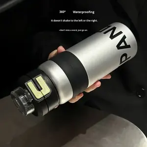 Nueva Botella de Agua Aislada de Titanio y Acero Inoxidable de Alta Calidad para Estudiantes, Portátil, de Gran Capacidad, para Fiestas - Product Image 3