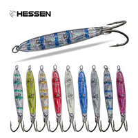 Nouvelle Leurre Artificielle Rigide pour Pêche au Lancer, Type Crayon, Double Hameçon, Bionique, 24g 50g 60g, pour Brochet et Bar, Leurre Cuillère, Leurre Crank, Leurre Nageur