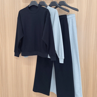 Ensemble deux pièces en polaire épaisse pour femmes, vêtements pour femmes, sweat-shirt à fermeture éclair, ensemble de pantalons de survêtement, ensemble de survêtement à capuche