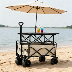 Chariot à <span class=keywords><strong>caf</strong></span>é pliable de qualité supérieure, chariots et chariots à roulettes avec plateau résistant à la chaleur pour <span class=keywords><strong>caf</strong></span>é - Product Image 1