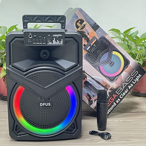 SZ-807 लोकप्रिय हॉट सेल पोर्टेबल आउटडोर 8 इंच सुपर बास वायरलेस कराओके ब्लू-दांत स्पीकर सक्रिय वूफर पार्टी dj स्पीकर - Product Image 4