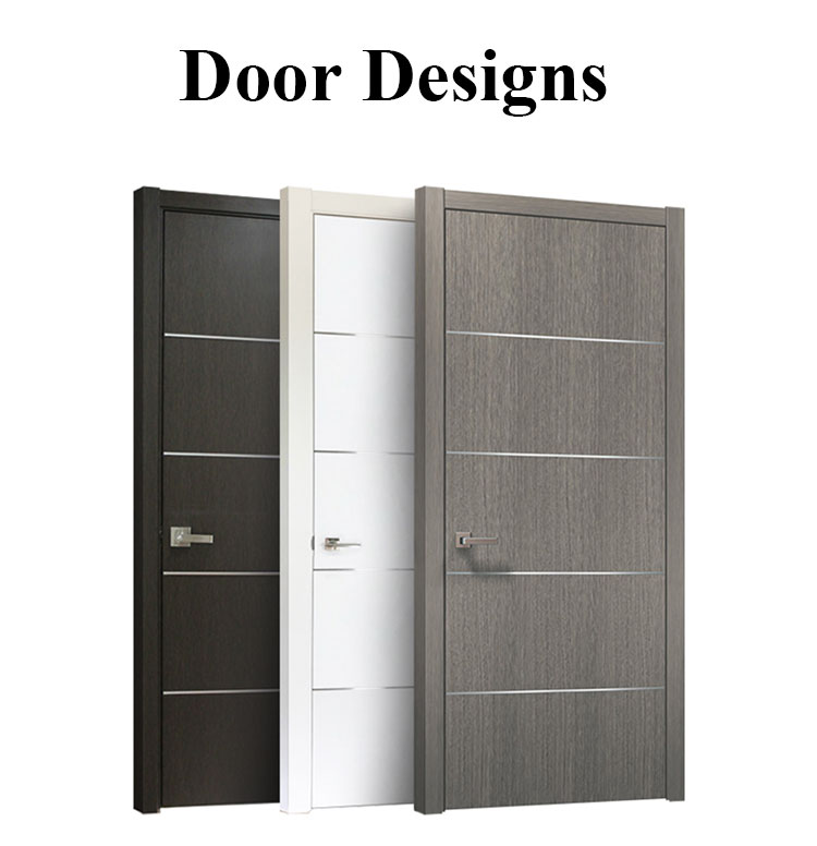 2021 new design Fashionable In Stock Interior Veneer Laminate hdf MDF Melamine Plywood Wood Interior Door