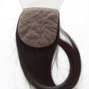 Cabello virgen Remy sin procesar, 13x4, 4x4, peluca frontal de encaje transparente, mechones de pelo de encaje suizo con cierre de encaje - Product Image 2