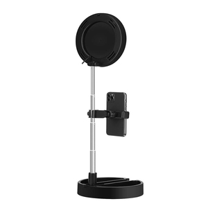 Aro de luz LED Ele-Gate con espejo para fotos, videos y maquillaje con teléfono - Product Image 3