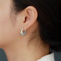 À la mode plaque couleur or grosse goutte d'eau Dupes boucles d'oreilles pour les femmes personnalité brillant larme boucle d'oreille bijoux cadeau