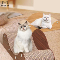 Grattoir pour chat en carton ondulé, lit, bol et canapé – Durable, résistant à l'usure et confortable ; ne perd pas ses fibres et est mignon.