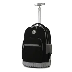2023 School Bag for Kids Trolley School Wheeled Bag Backpack for 6 -12 Years Children Student Rolling Backpack