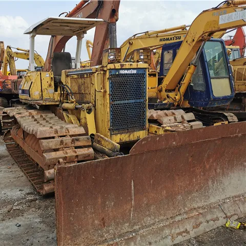 Lâmina de reboque komatsu d41 bulldozer d41p, pequeno dozer usado d41p-6