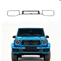 Nouvel Arrivage 2025Y : Cadre de Cache-Phare Antibrouillard Avant en Carbone pour Mercedes G Wagon W465 G63 - Pièces Auto Extérieures