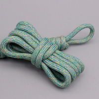 Coolstrings Weiou Lacets en polyester mélangé de couleur unie, 0,45 cm, longueur personnalisable, embouts en plastique transparent