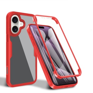 เคสโทรศัพท์แบบใสป้องกันรอบด้าน 360 องศา สำหรับ iPhone 16 Pro Max เคสโทรศัพท์มือถือระดับพรีเมียม - Product Image 6
