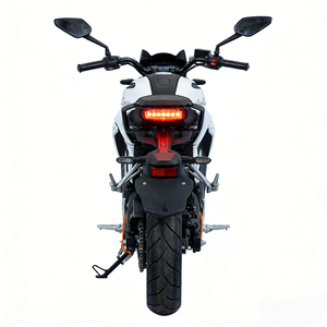 Motocicleta Eléctrica Deportiva de Alta Velocidad de 64V y 3000W, Versión Blanca y Negra, para Adultos - Product Image 6