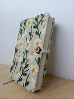 Daisy planificateurs et carnets de notes Journal personnalisé carnet de notes en lin Agenda personnalisé carnet de notes