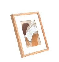 Cadre photo en bois de chêne blanc certifié 5x7 8x10 16x20 20x28 24x36