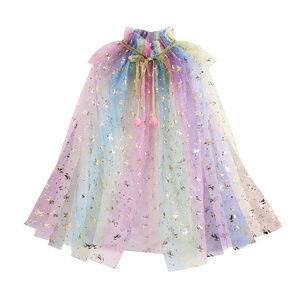 Capa de Princesa para Niñas, Capa para Fiesta de Navidad o Cumpleaños con Tiara, Corona y Joyas para Disfraces de Niñas Pequeñas - Product Image 5