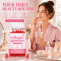 Gummies à la biotine, au collagène et à la kératine avec des vitamines |   Gummies de collagène et biotine à marque privée pour l'éclat des cheveux