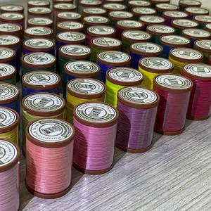 Nanmei Plus Waxed Polyrester Thread 60m/roll M50 (0.55mm) Twist Chemical Thread for Kite Flying Waterproof Twine NANMEI PULS 25g