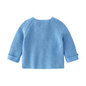 Peuter Meisjes Gebreide Vest Lange Mouwen Ronde Hals Trui Jas Kinderen Trui - Product Image 3