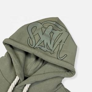 Sweat-shirts et pantalons de survêtement personnalisés, deux pièces, imprimés de lettres, sweat-shirt surdimensionné, ensembles de survêtement pour hommes, impression personnalisée pour hommes - Product Image 6